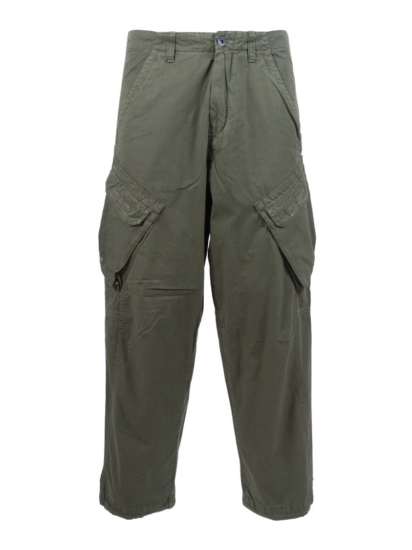 Murphy & Nye Olivine Marine Relaxed Cargo Straight-Leg Pants