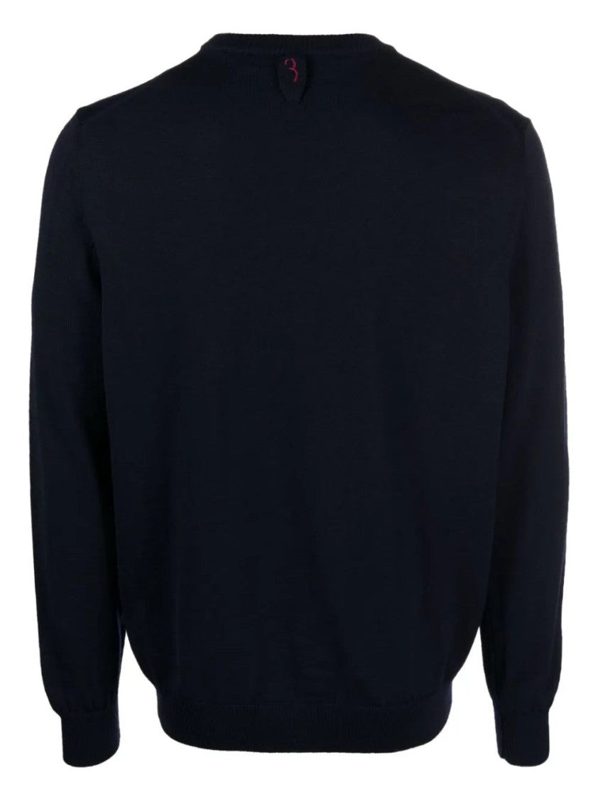 Billionaire Boys Club Round Neck Long Sleeve Wool Pullover