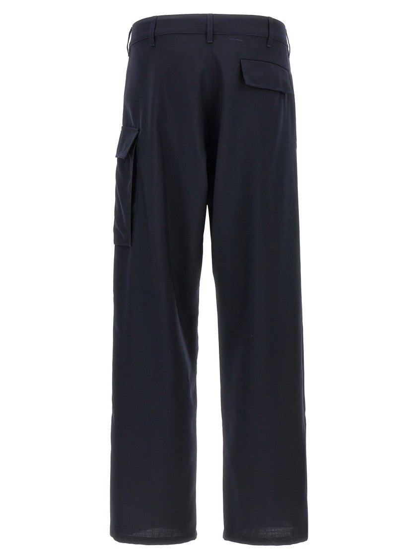 Marni Straight-Leg Virgin Wool Cargo Pants