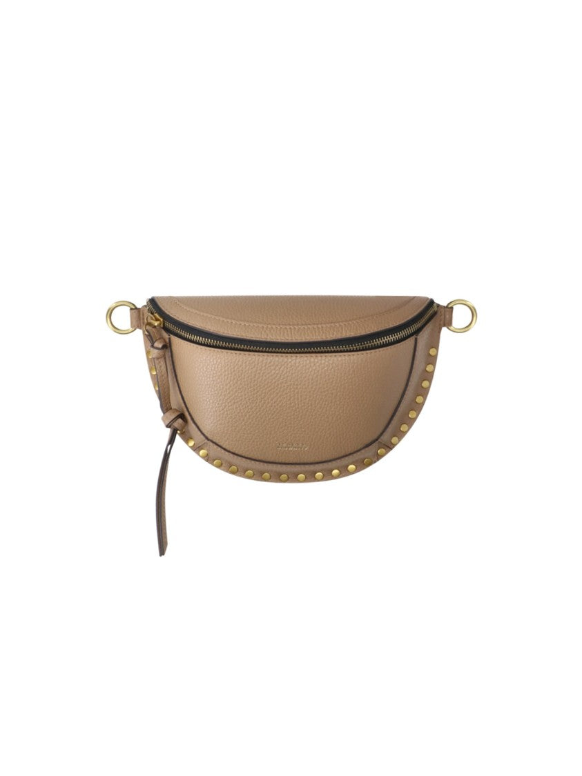 Isabel Marant Brown Skano Studded Leather Belt Bag