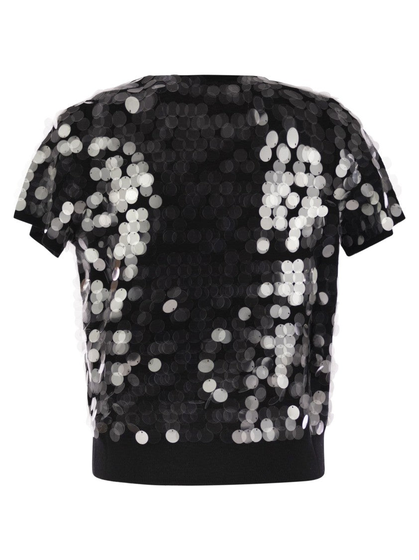 Max Mara Saio - Wool Sweater With Sequins