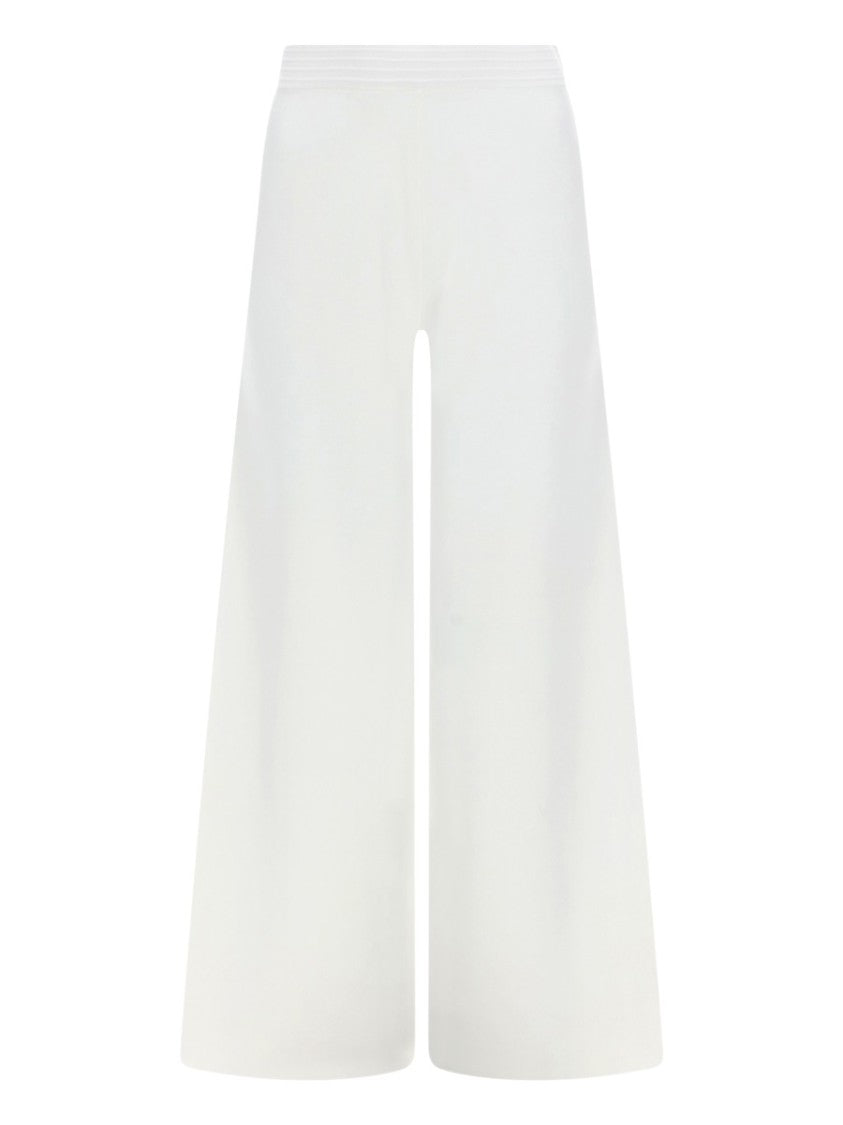 Max Mara Wide-Leg Tailoring Pants With High Waist And Minimalist Aesthetic