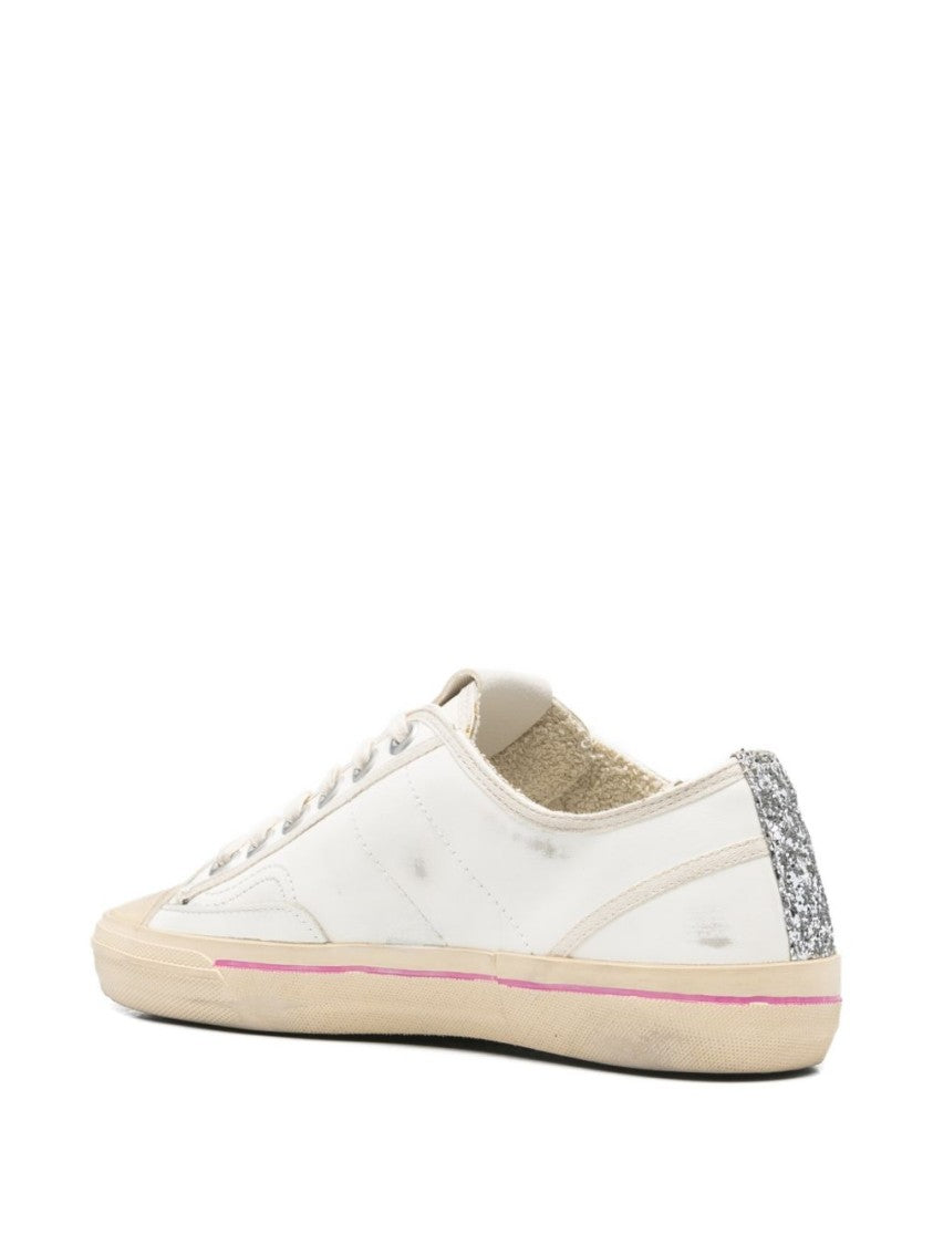 Golden Goose Silk And Nylon Padded Collar Sneakers