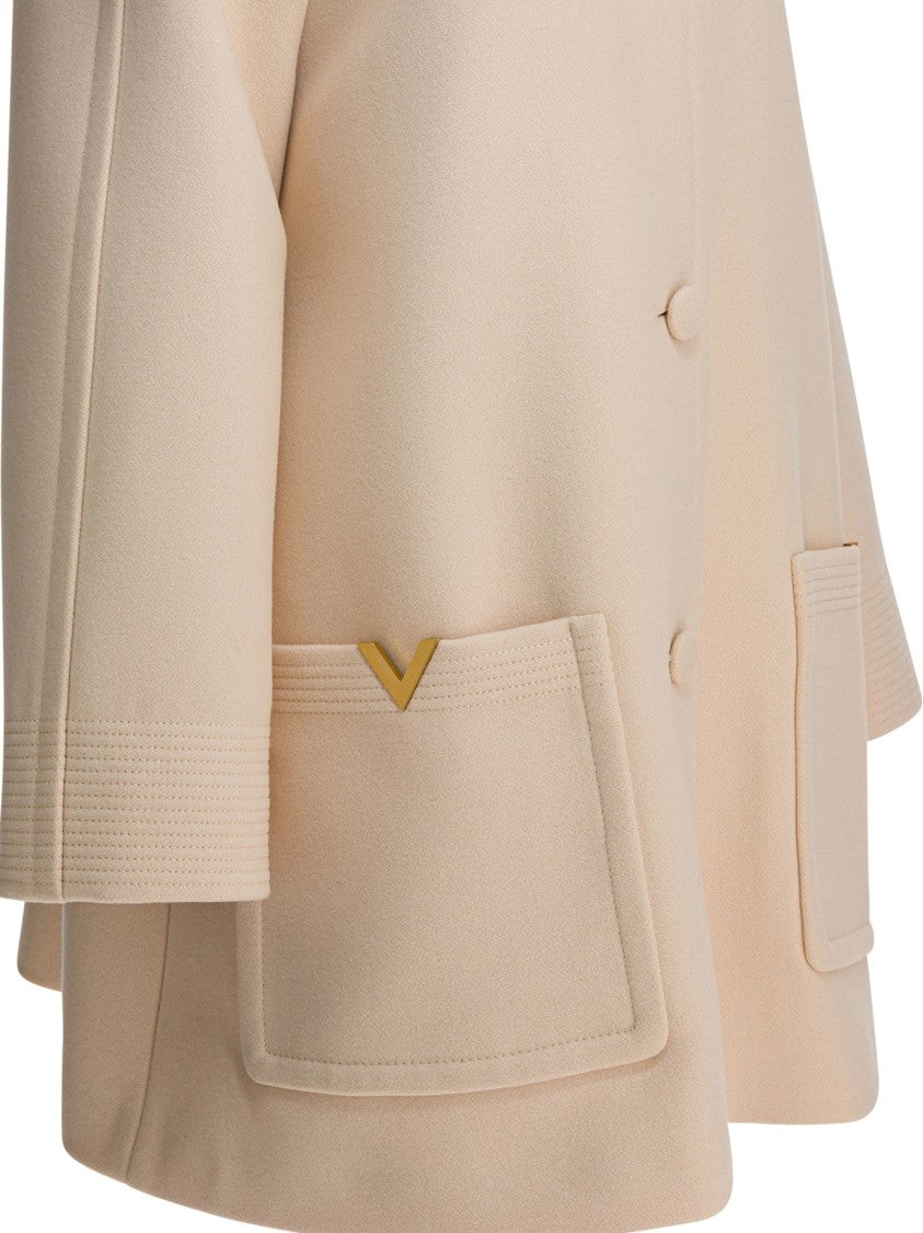 Valentino Virgin Wool Long Coat