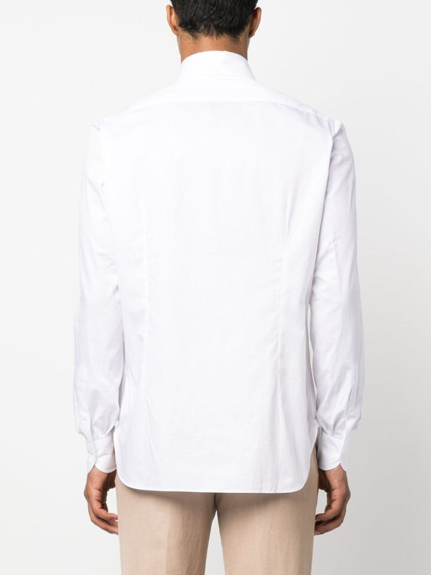 Borrelli Cotton Long-Sleeve Shirt