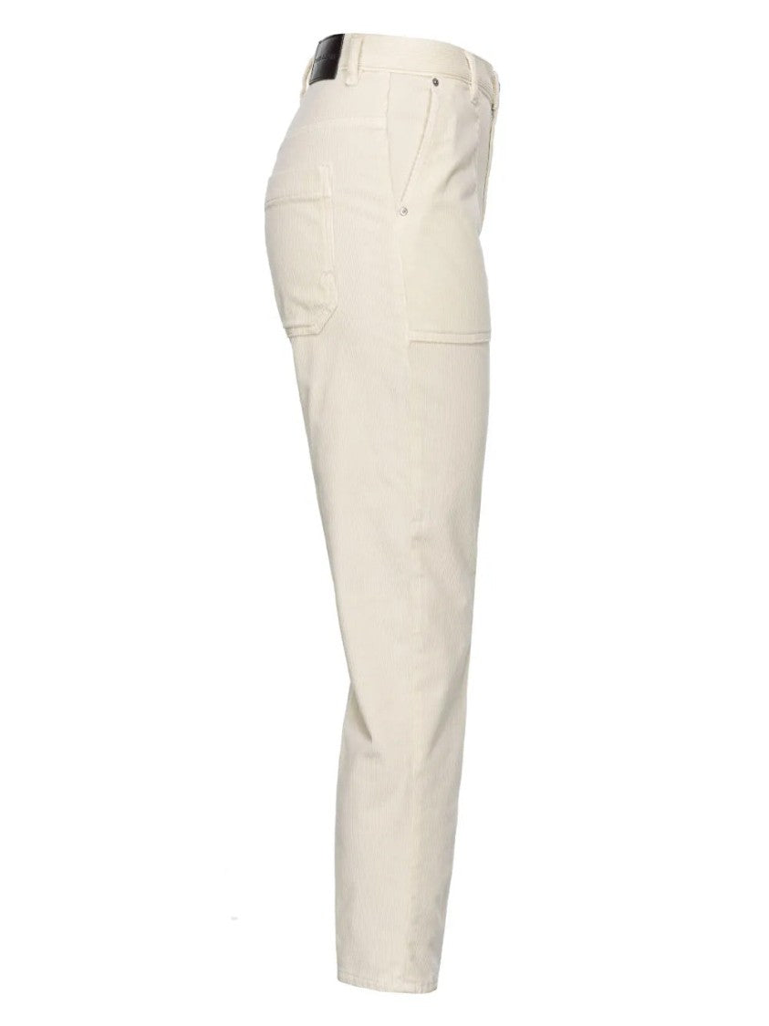 Pinko Straight-Leg Corduroy Trousers
