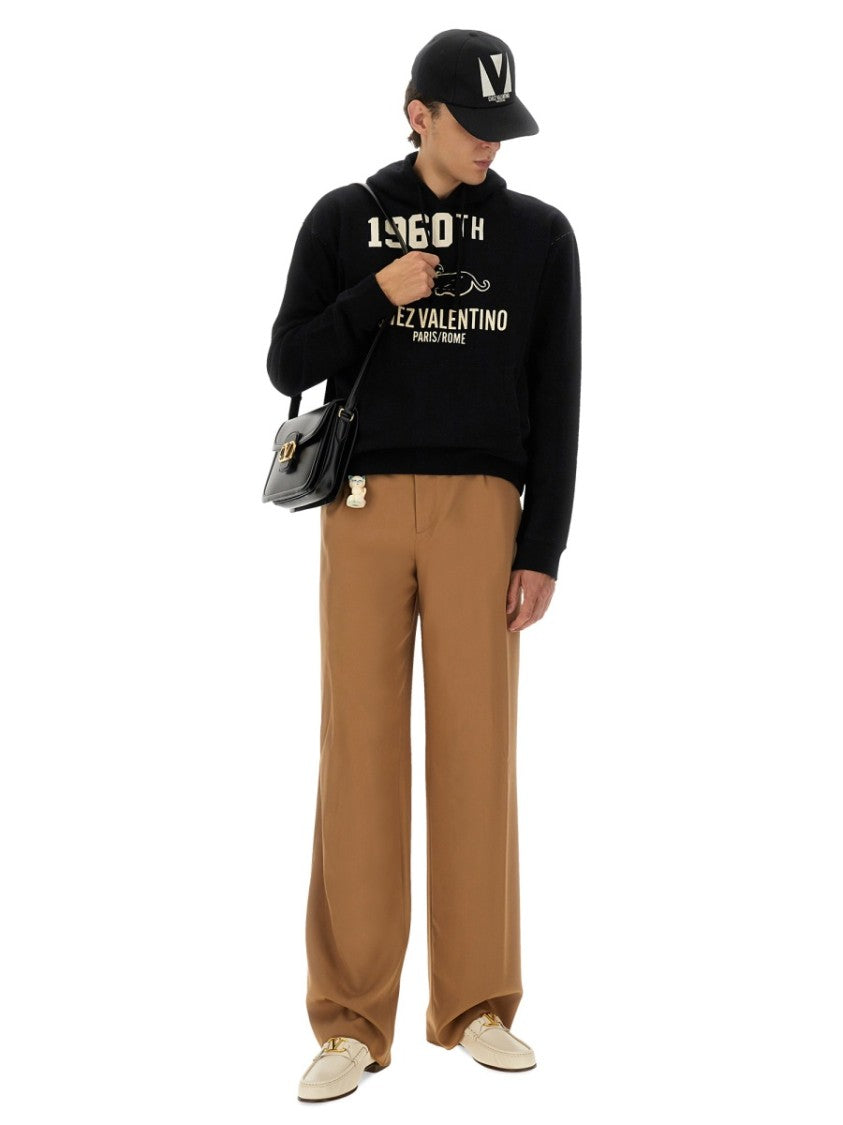 Valentino Classic Black Hoodie