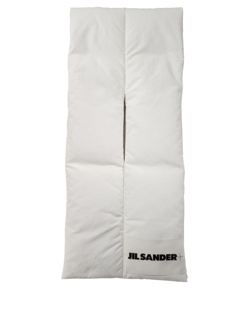 Jil Sander Padded Scarf With Design And Quilted Texture