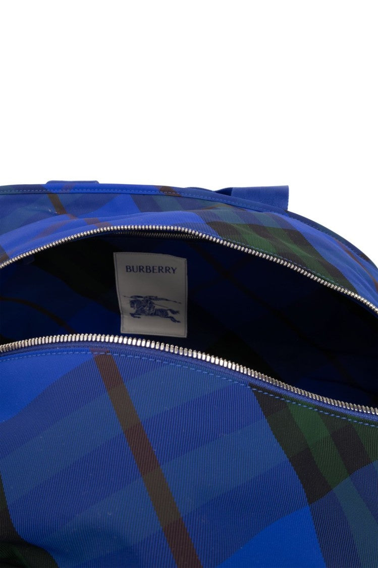 Burberry Tartan Pattern Duffle Bag