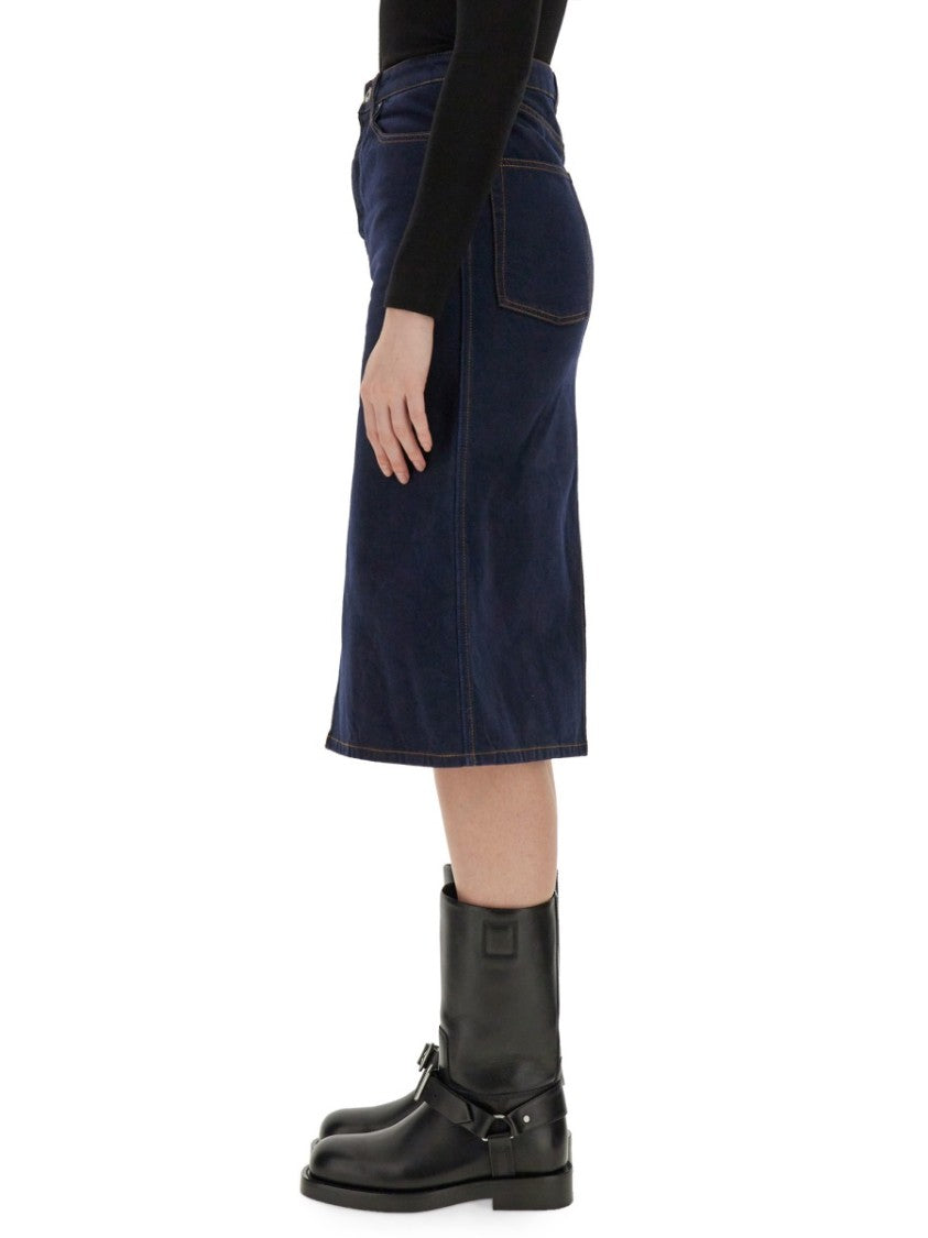 Burberry Denim Skirt