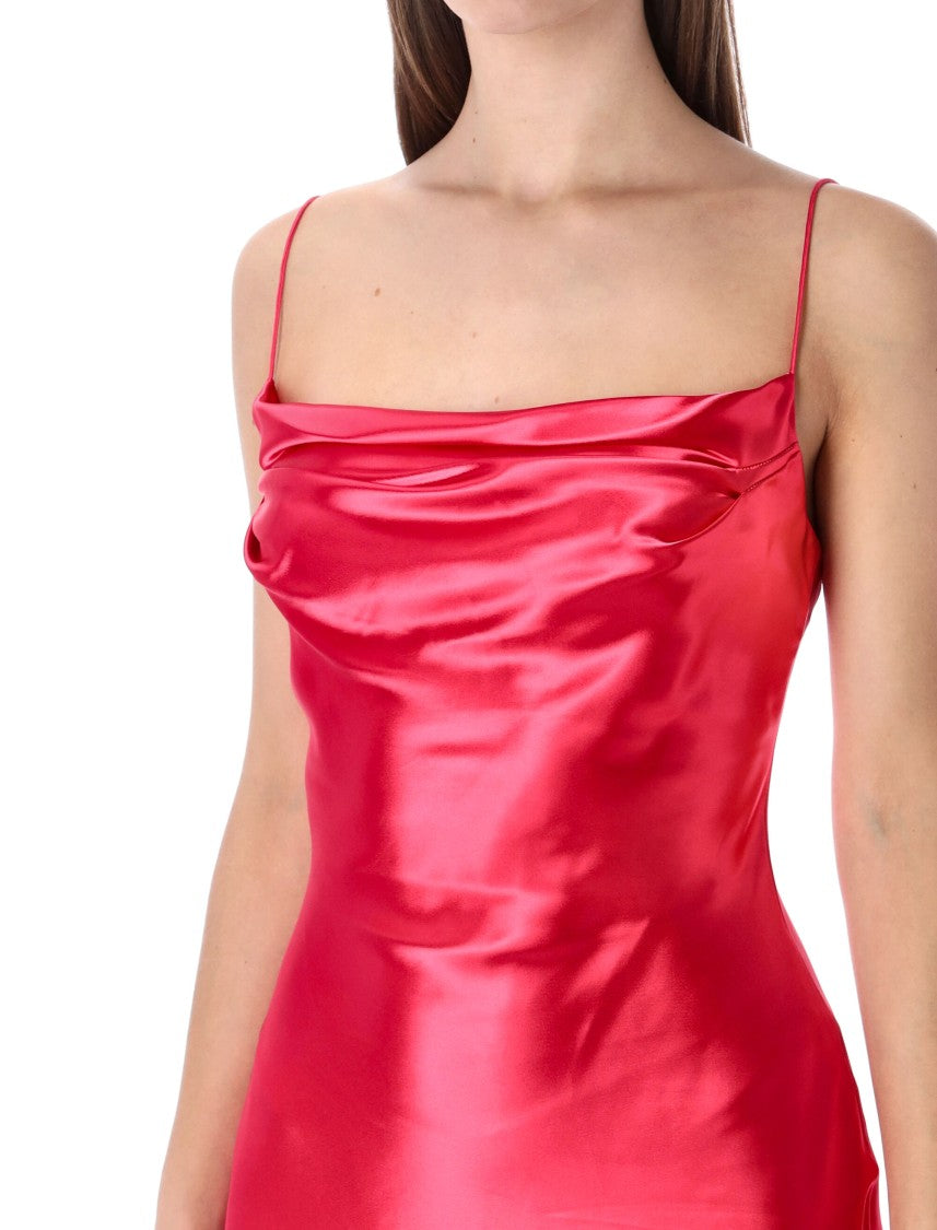 Balmain Satin Mini Dress