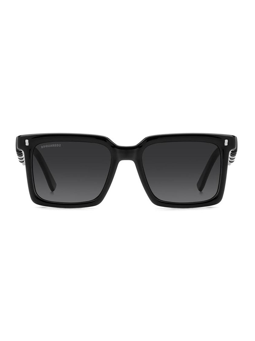 Dsquared2 Bold Square Frame Sunglasses With Tinted Lenses
