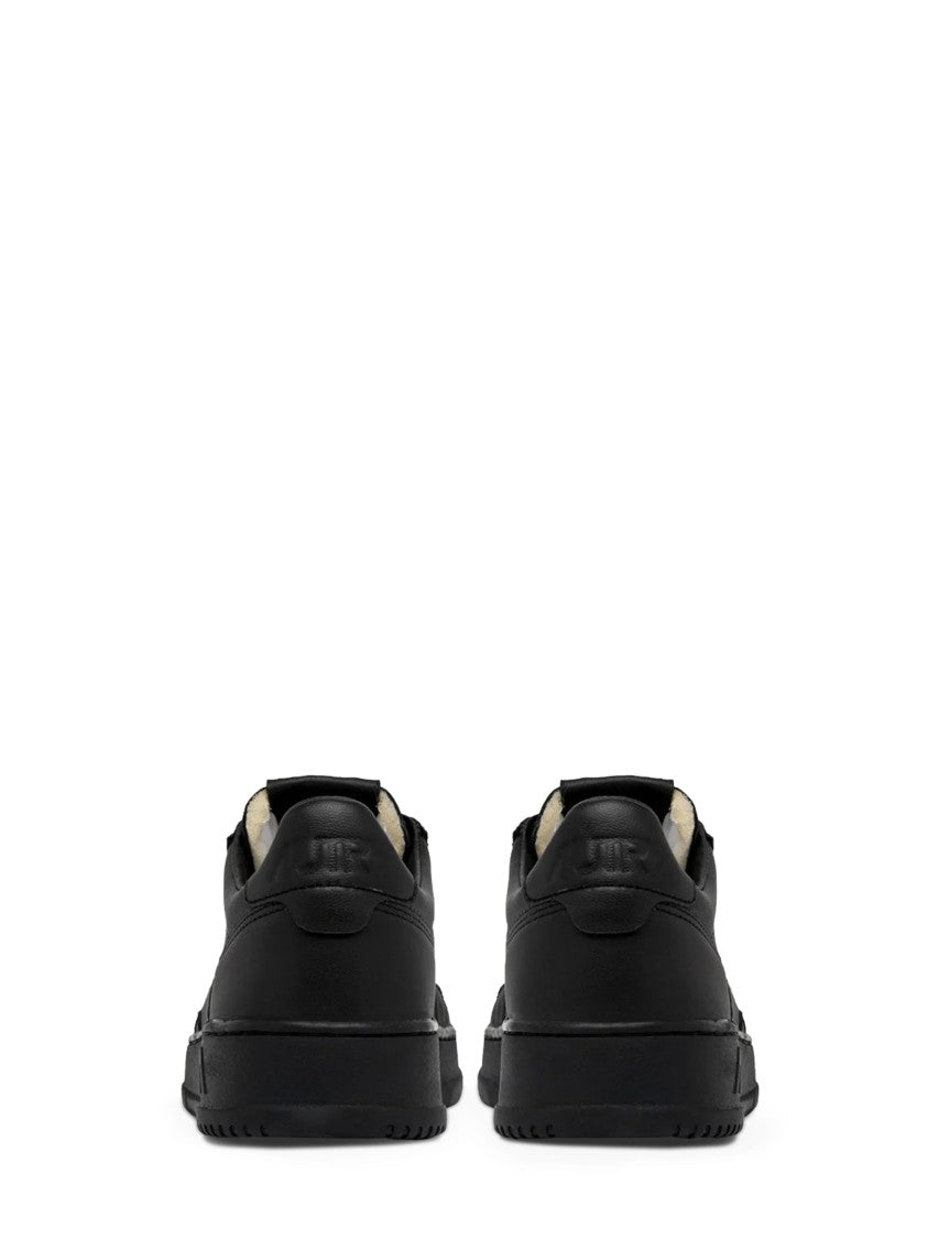 Autry Low-Top Sneakers In Smooth Goat Leather With Minimalist Design