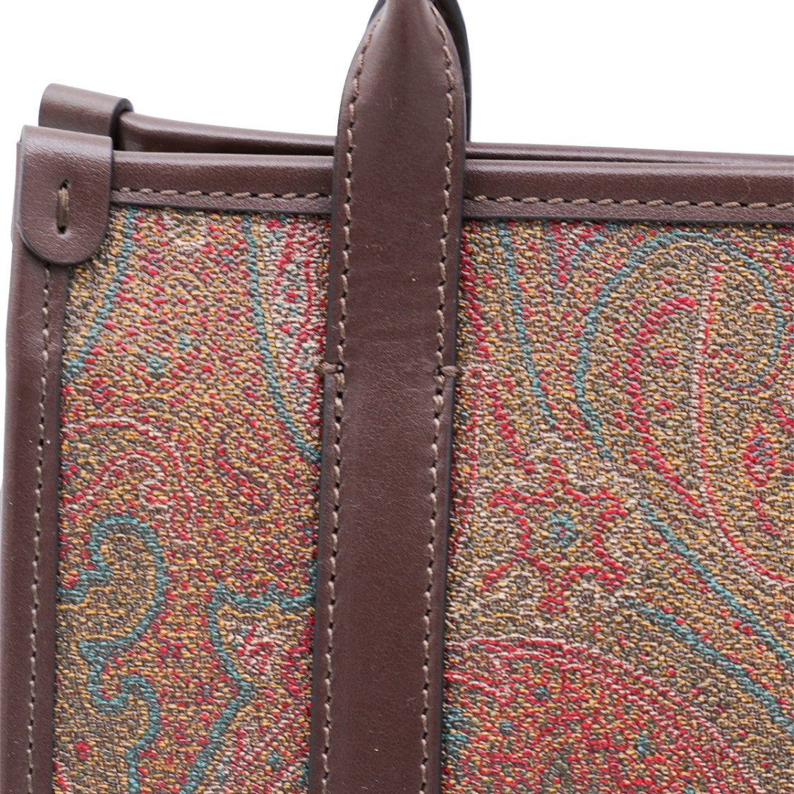 Etro Mini Arnica Top Handle Bag With Paisley Pattern