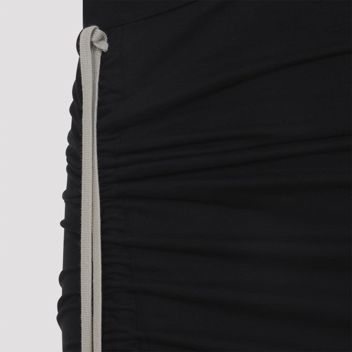 Moncler X Rick Owens Floor-Length Ruched Skirt With Adjustable Drawstring Detail