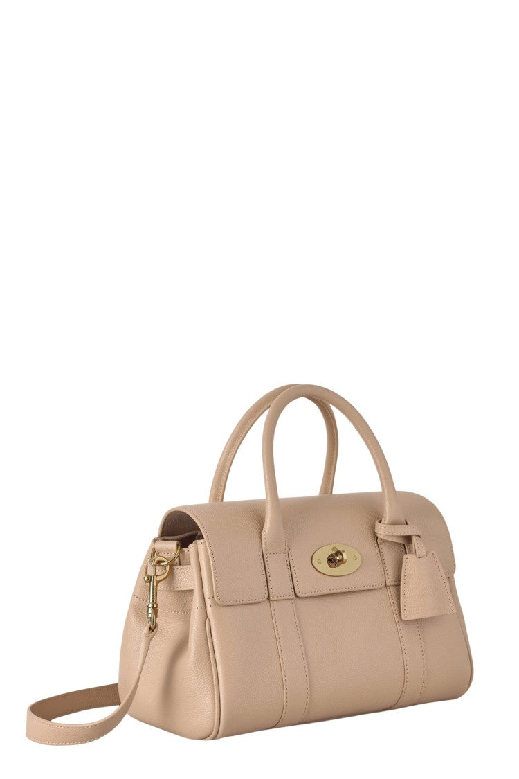 Mulberry Structured Small Bayswater Satchel With Gold-Toned Hardware
