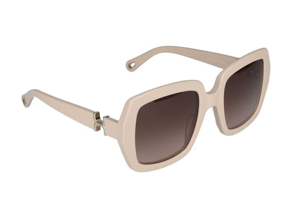 Chloé Sunglasses Ch0301s 003 Ivory Ivory Brown 52/22/140