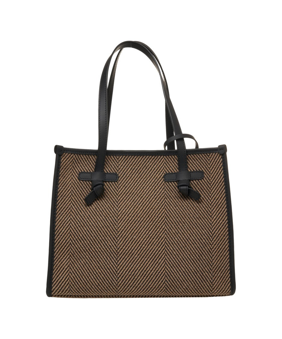 Gianni Chiarini Shopper With Leather Details