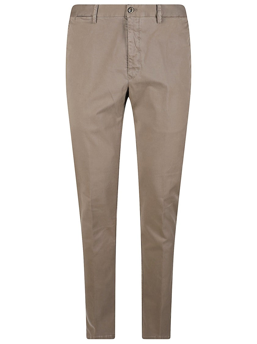 Pt Torino Slim Cotton-Blend Stretch Pants
