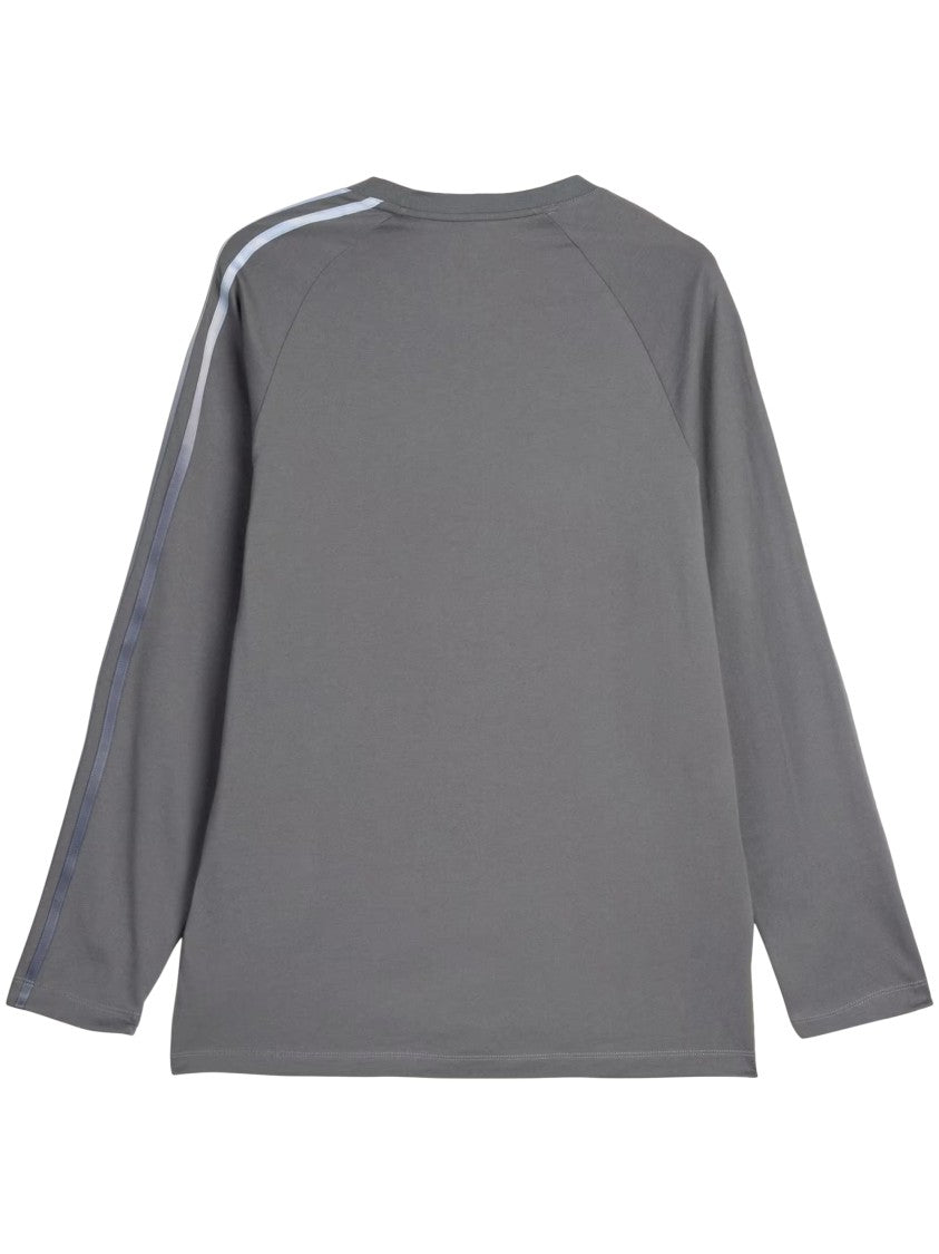 Y-3 Ovs Grd 3S Striped Long-Sleeve T-Shirt