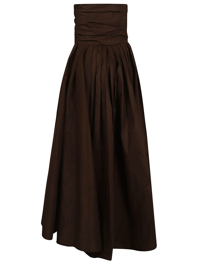 Pinko Parrot Taffeta Dress