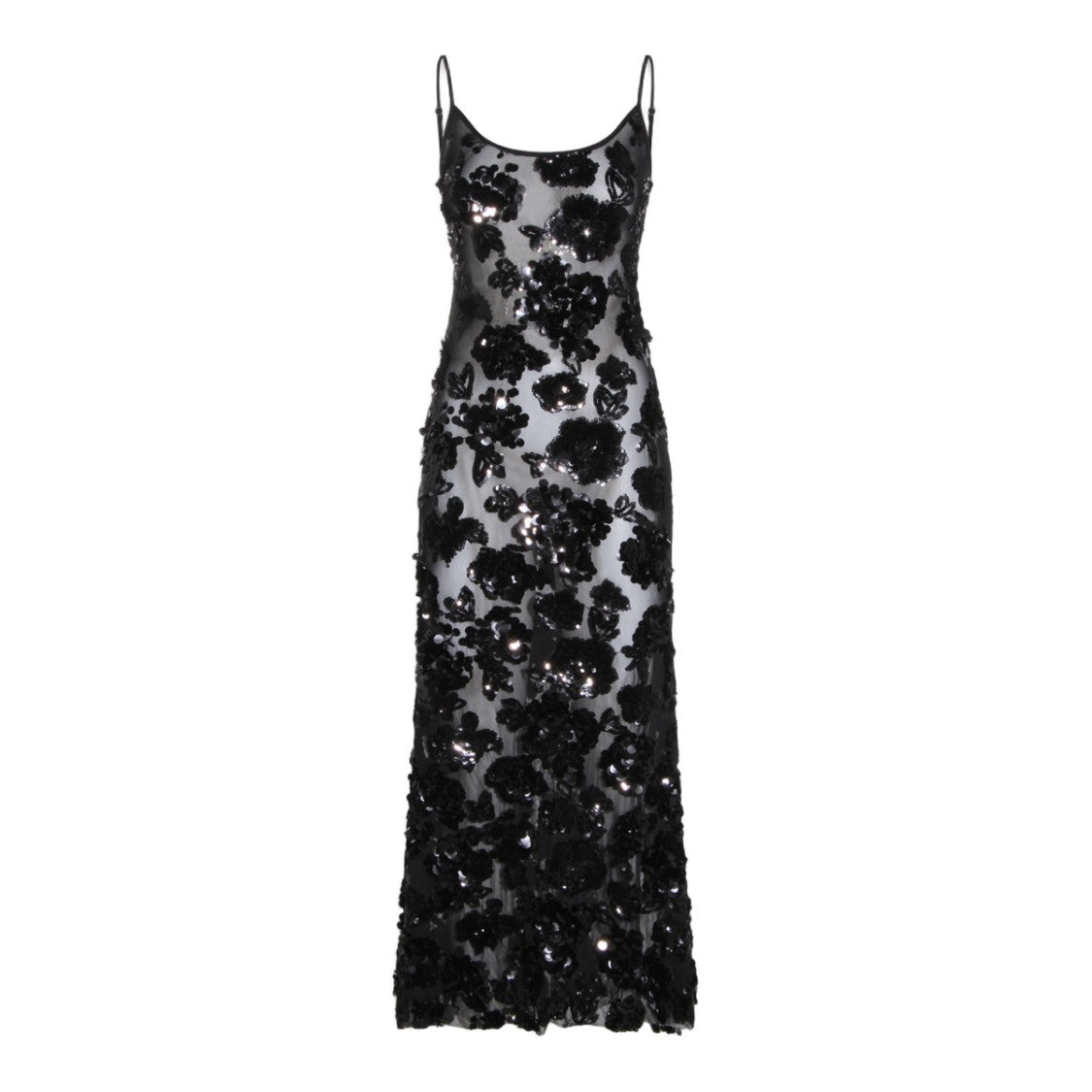 Nissa Long Sheer Dress