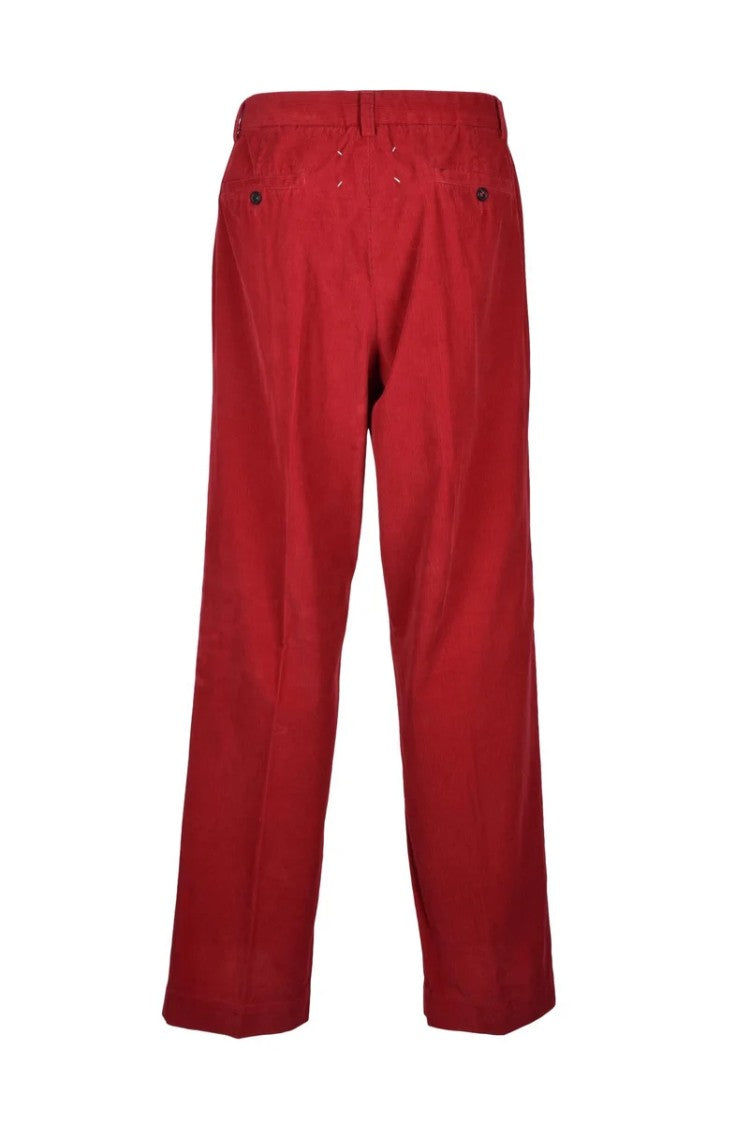 Maison Margiela Red Trousers - Red
