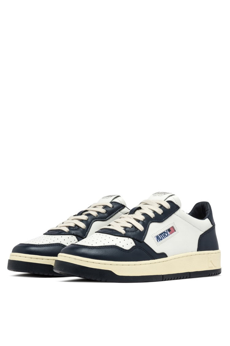 Autry Bicolor Medalist Leather Sneakers