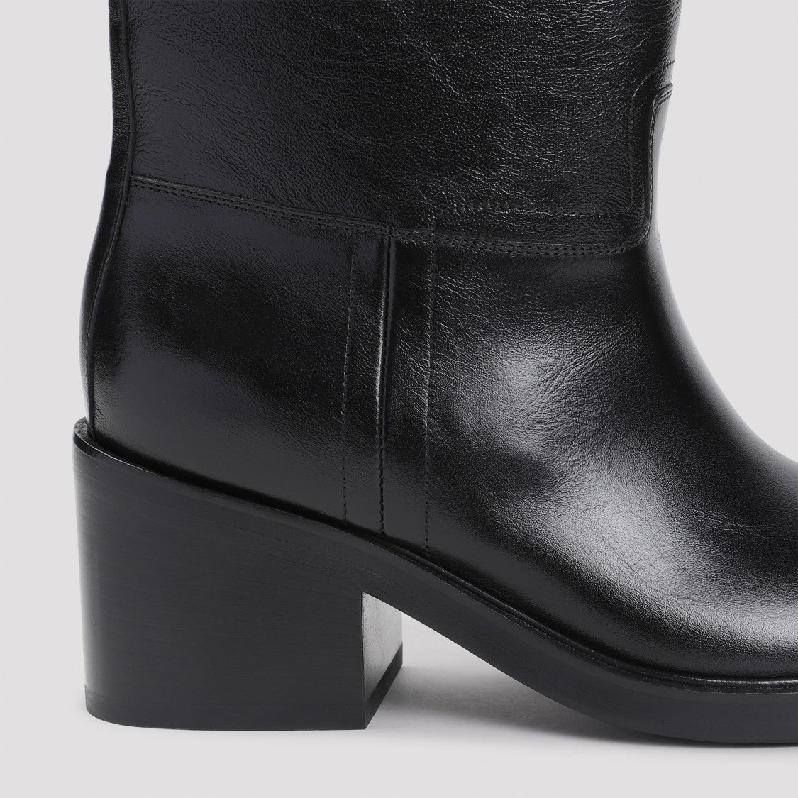 Bally Black Calf Leather Bootie