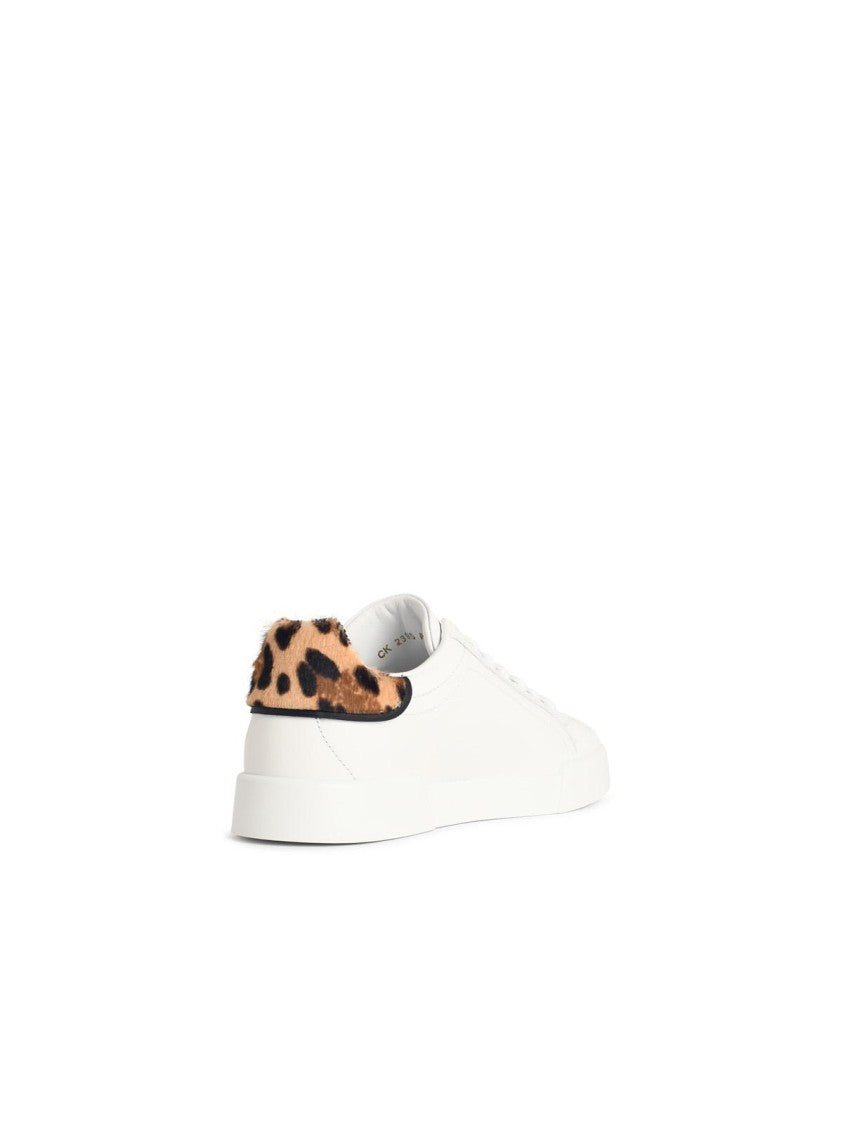 Dolce & Gabbana Portofino' White Leather Sneakers