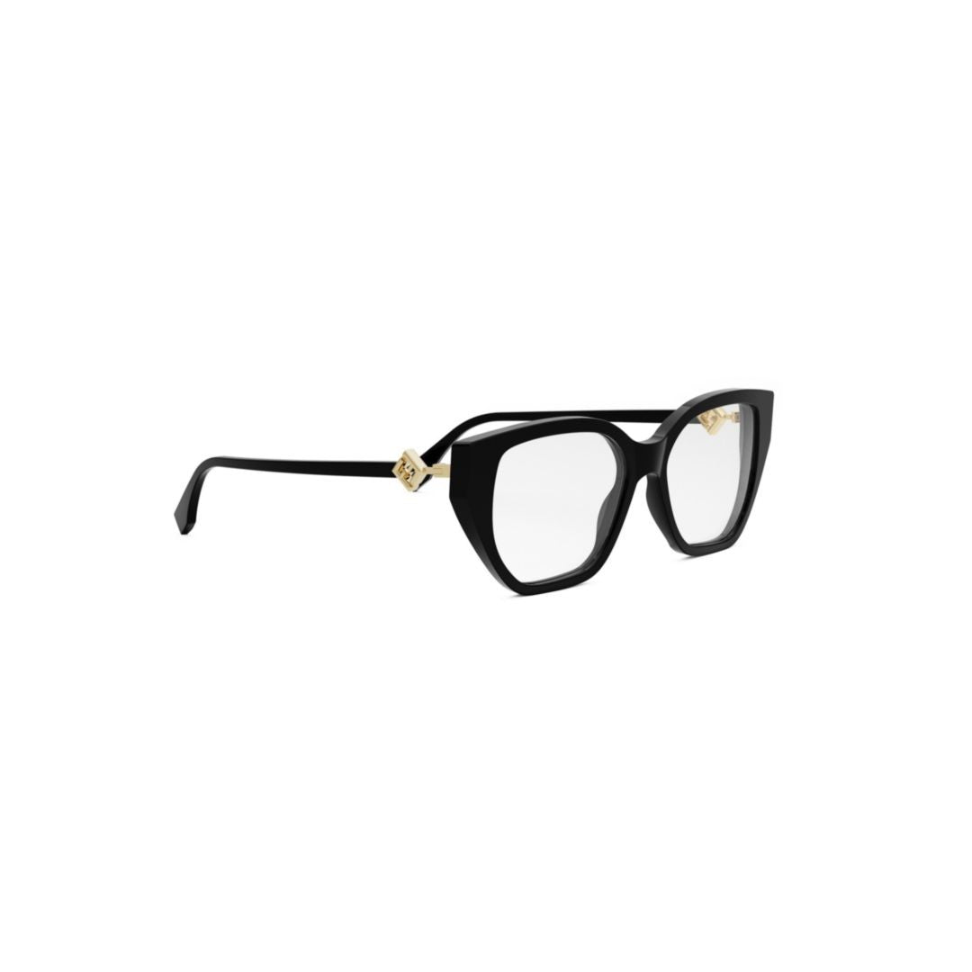 Fendi Fe50100i Oversized Square Frame Eyeglasses