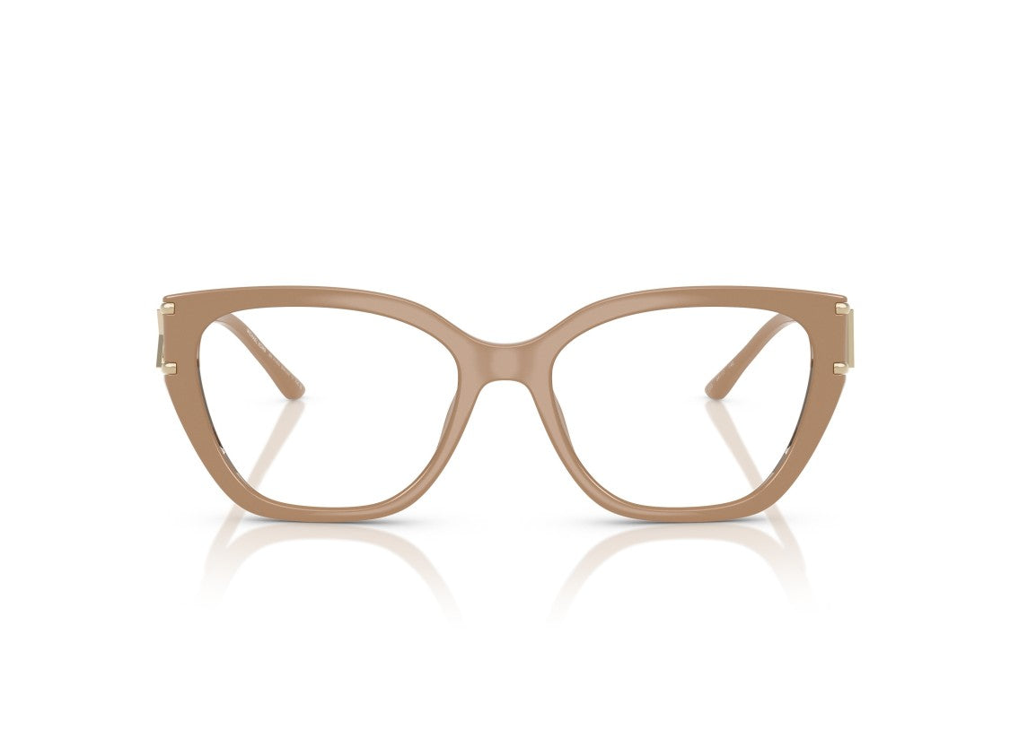 Michael Kors 0Mk4140u Bold Cat-Eye Eyeglasses With Gold-Tone Metal Arms
