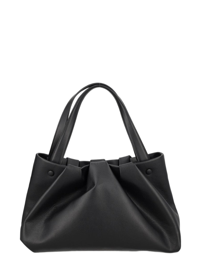 Themoirè Soft Gathered Pleats Polyamide-Blend Shoulder Bag
