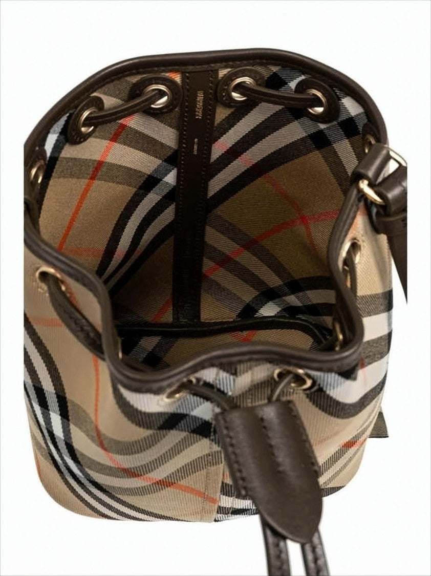 Burberry Bucket-Style Shoulder Bag