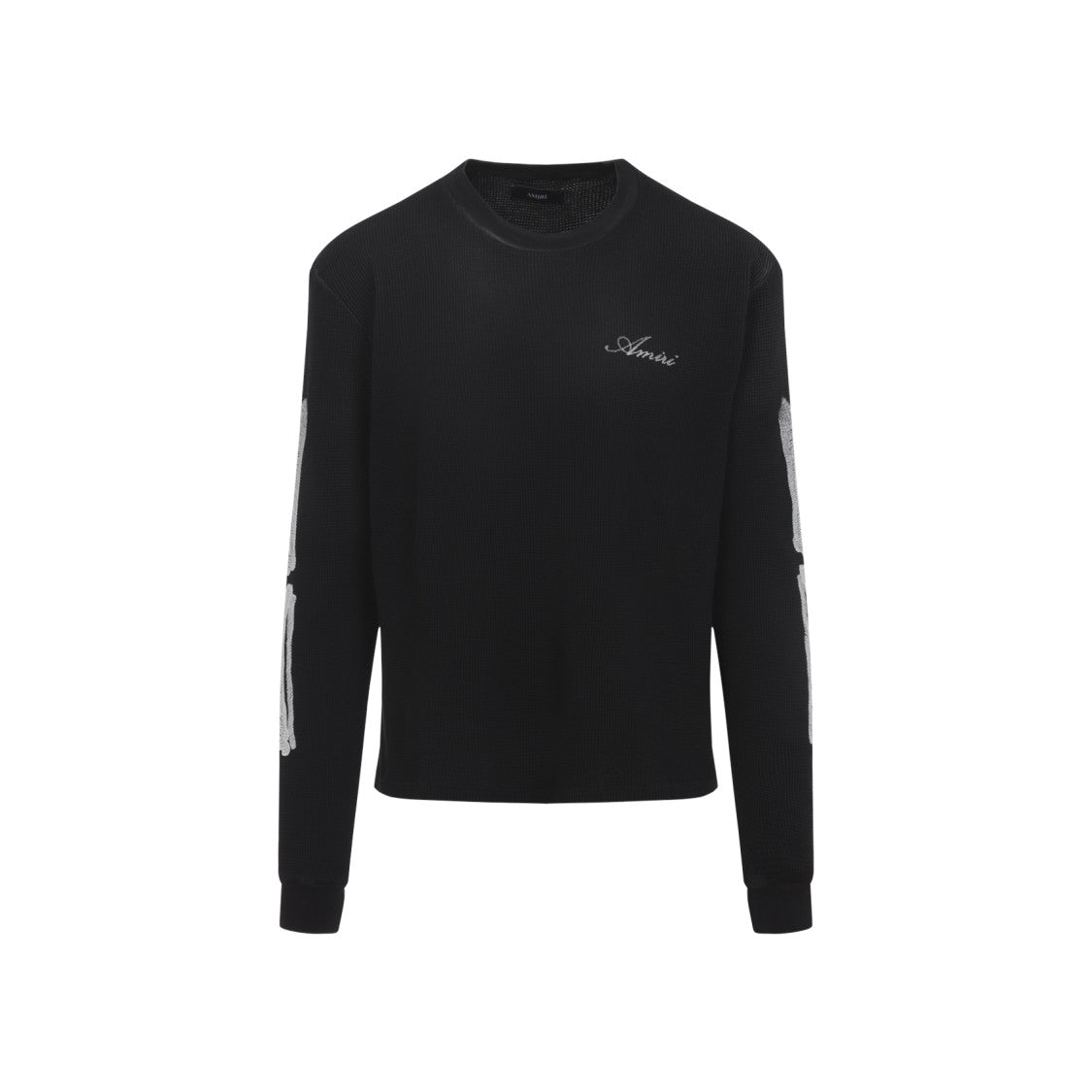 Amiri Long-Sleeve Black T-Shirt With Graphic Sleeve Details