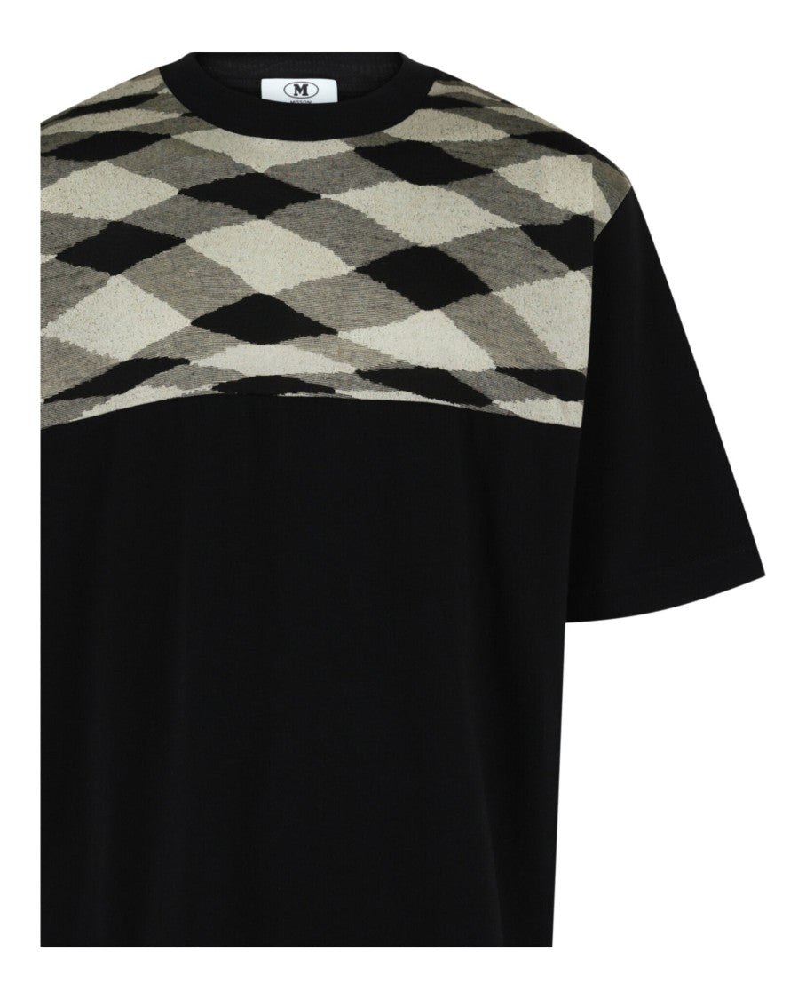 M Missoni Geometric Pattern Crewneck T-Shirt