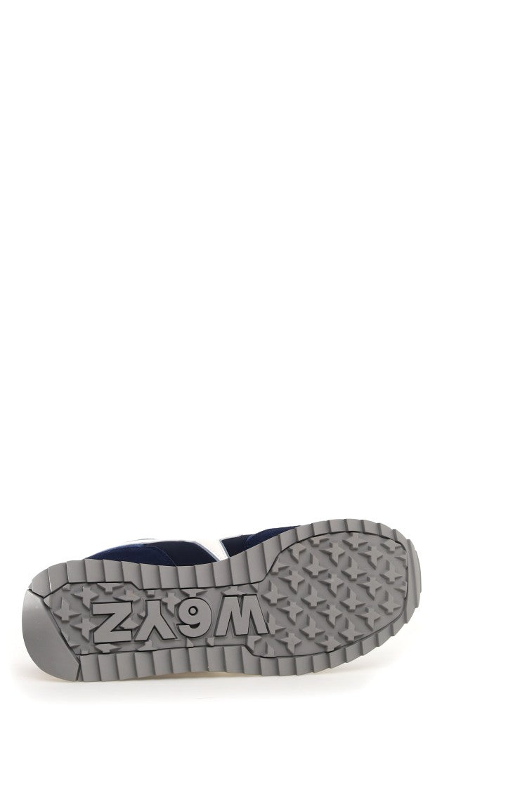 W6yz Avant-Garde High-Performance Suede Rubber Sneakers