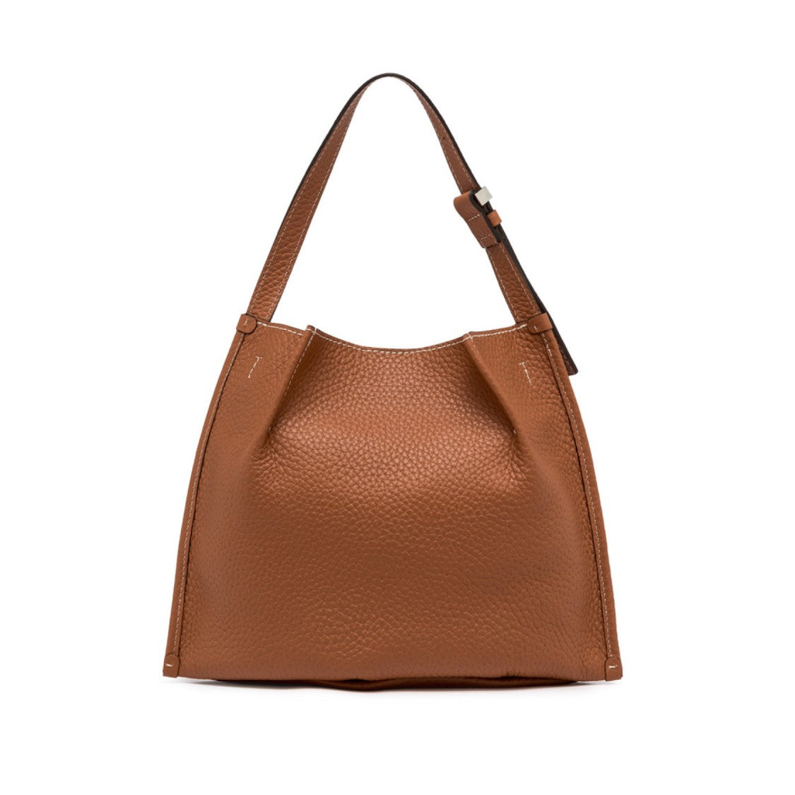 Gianni Chiarini Dory Shoulder Bag In Caramel Leather