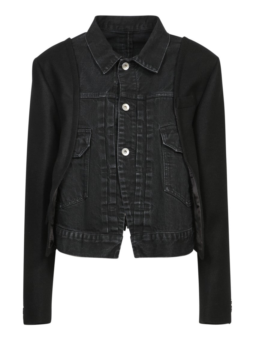 Sacai Short Denim Jacket