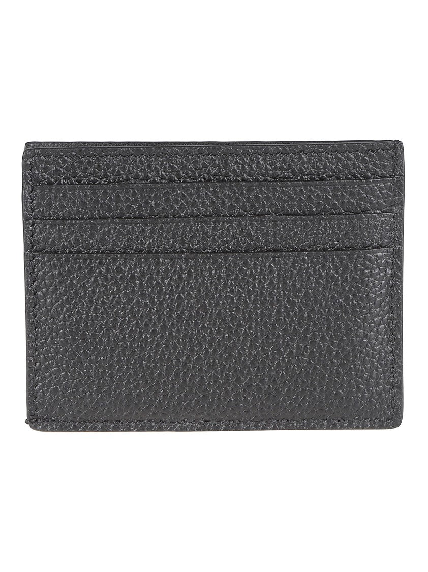 Tom Ford Fine-Grain Leather Cardholder With Distinctive T-Shaped Openings