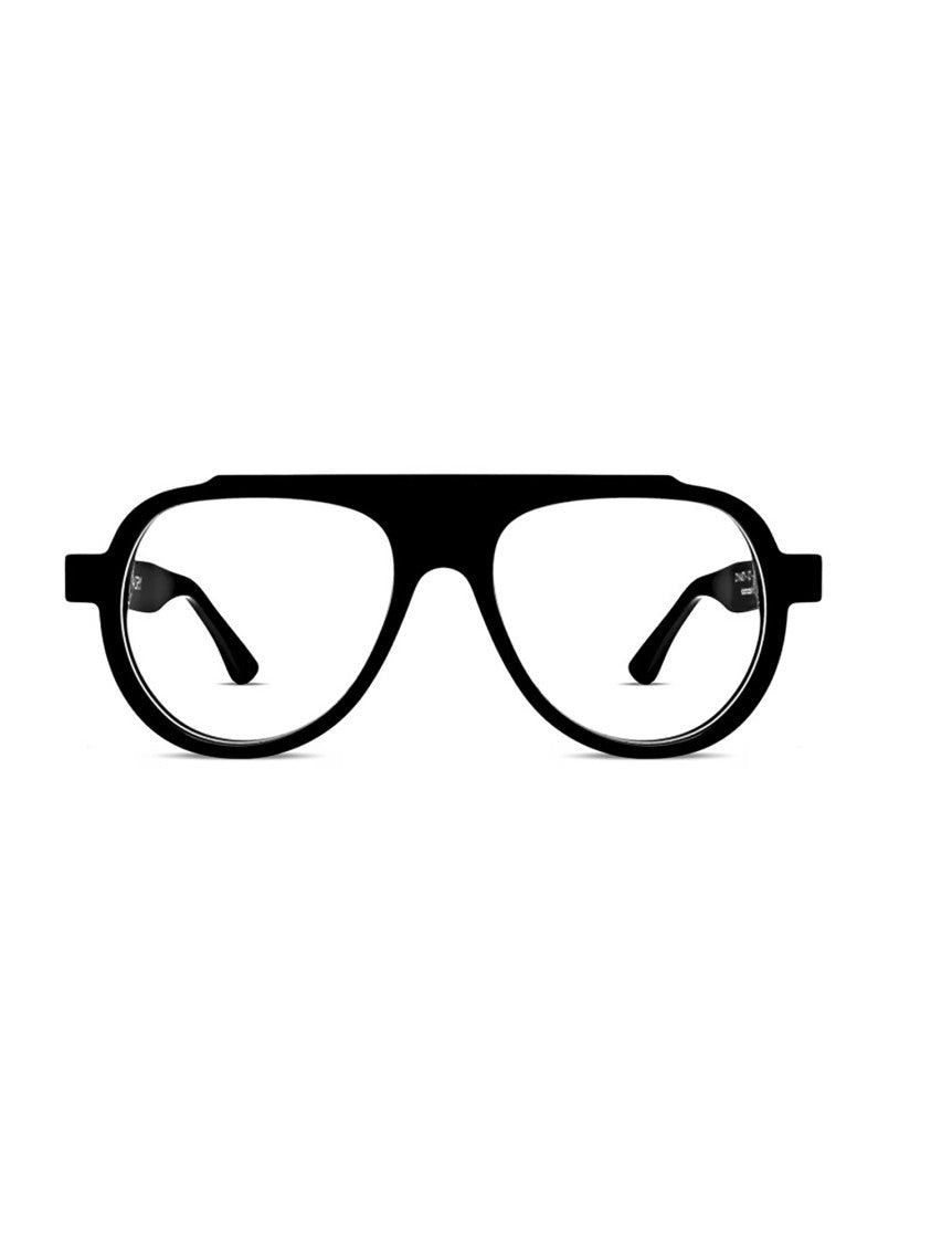 Thierry Lasry Dynasty Aviator-Inspired Black Acetate Frames
