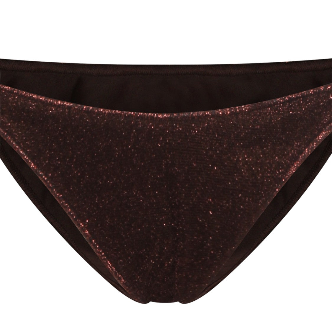Oséree Two-Piece Glittery Triangle Bikini Set
