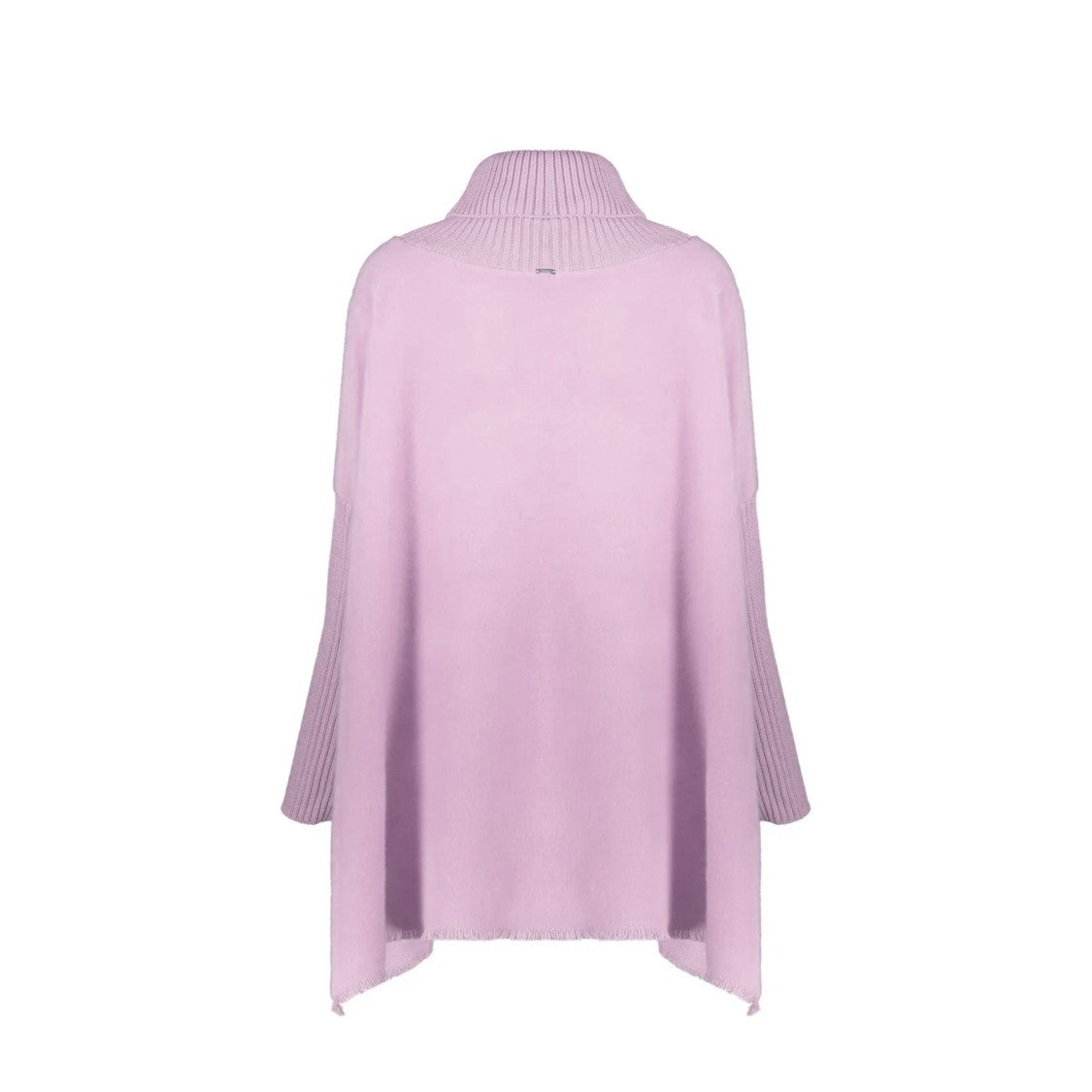 Herno High-Collar Asymmetric Poncho