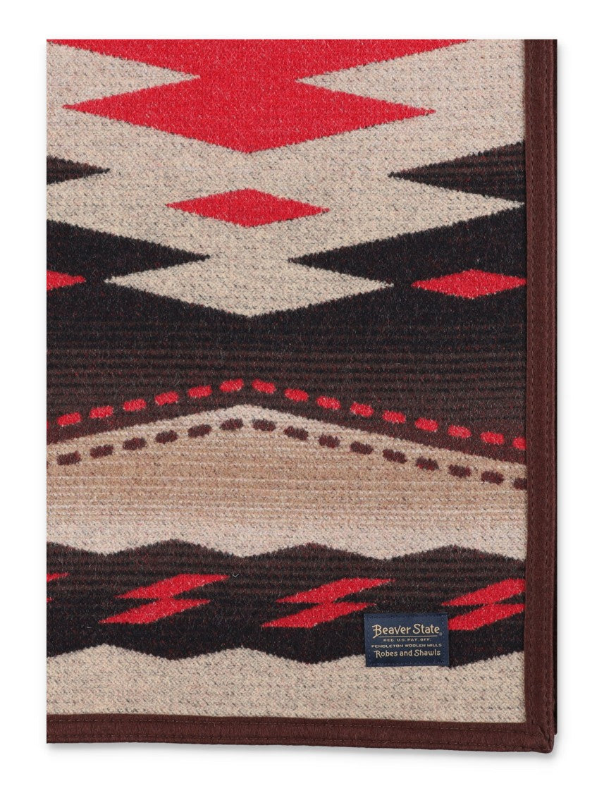 Pendleton Crown Point Geometric Pattern Scarf
