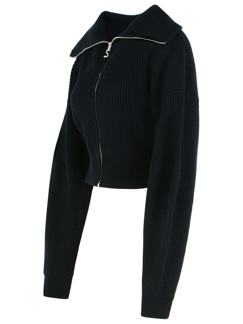 Sportmax 'Calipso' Black Cashmere Blend Cardigan