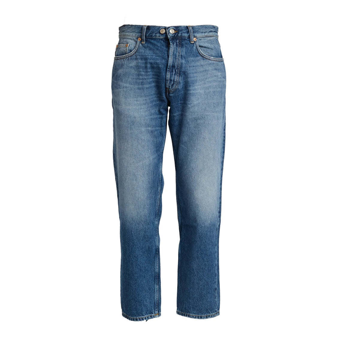 Department Five Tapered Crop Jeans With Classic Five-Pocket Design
