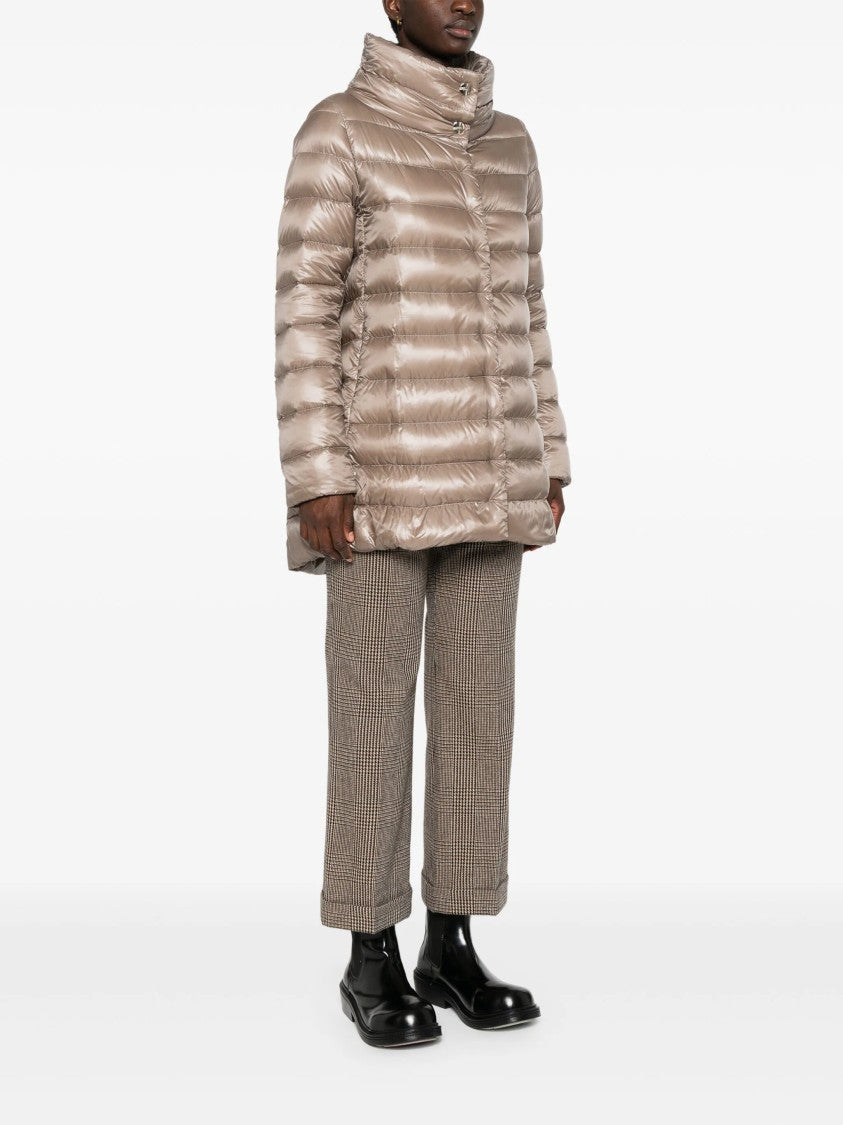 Herno Amelia Quilted Stand-Up Collar Down Jacket