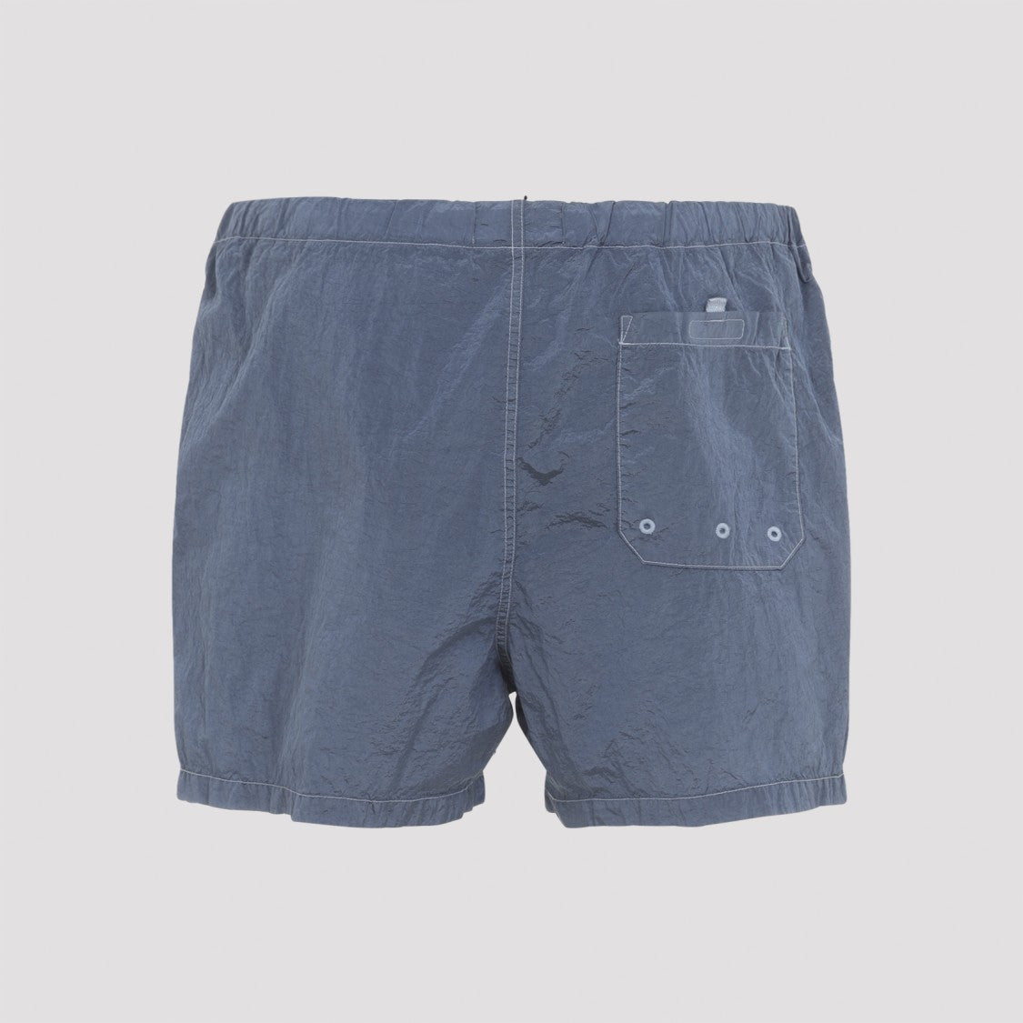 Stone Island Dark Blue Polyamide Shorts