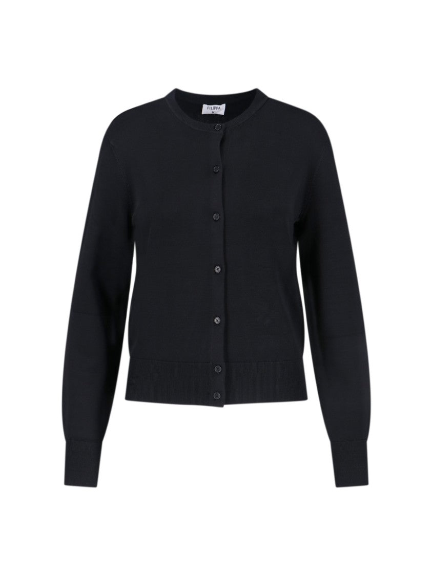 Filippa K "Glossy" Cardigan Black