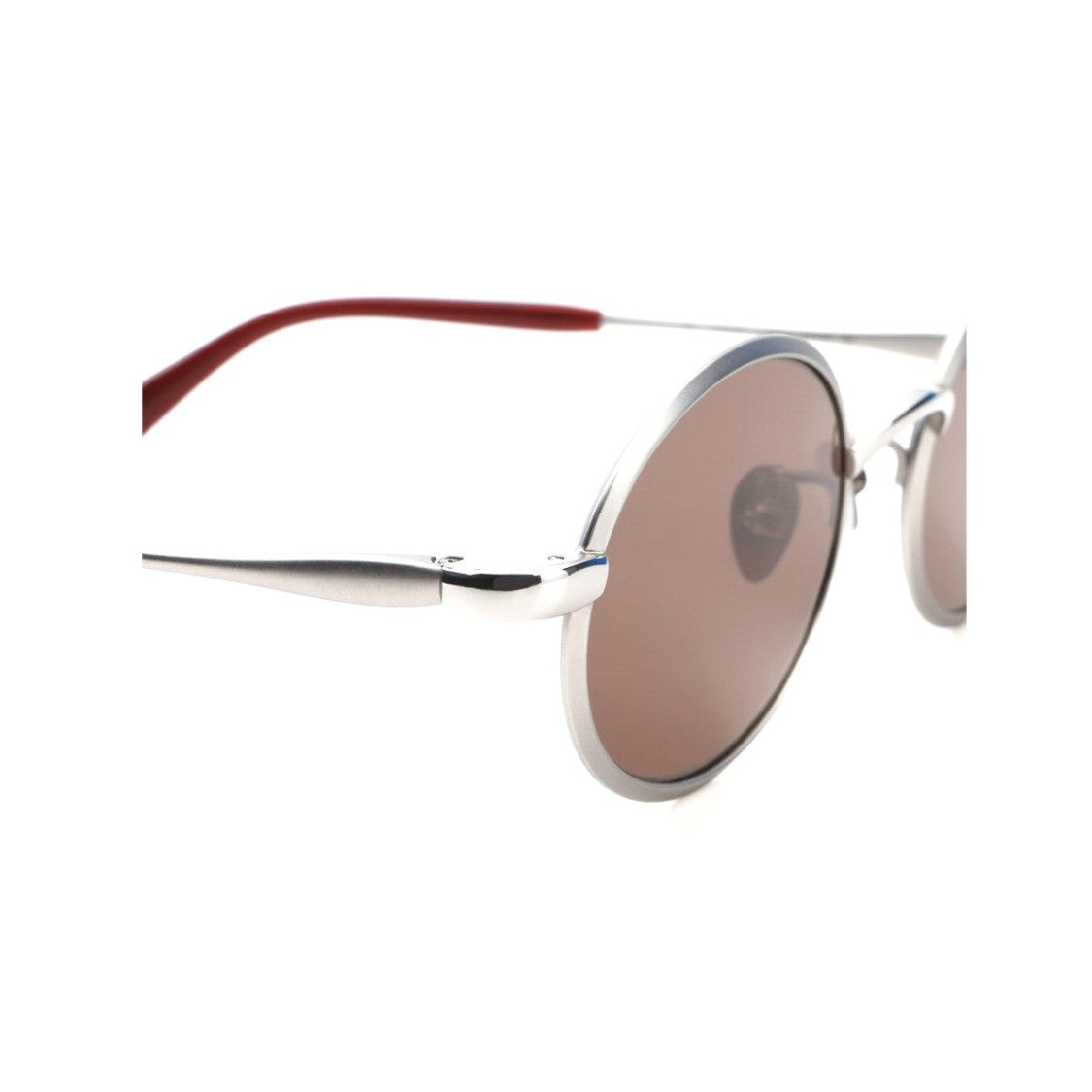 Projekt Produkt Silver P11 Clcc7 Titanium Oval Sunglasses